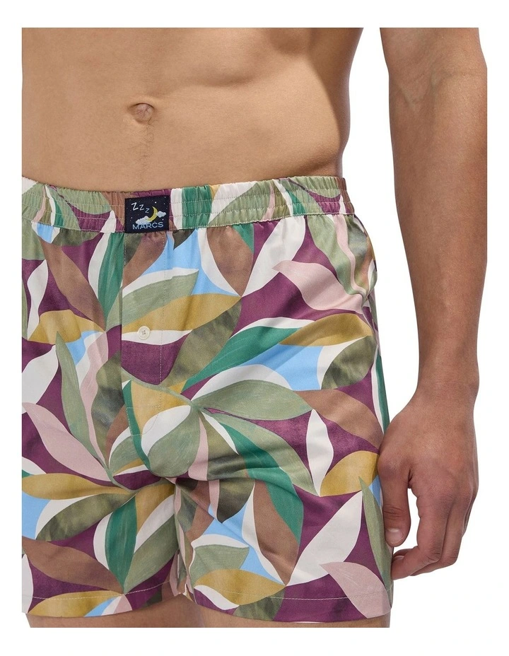 On My Love Boxer Short in Fig Multi image 3