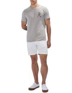 Brayden Chino Short in White