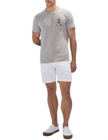 Brayden Chino Short in White