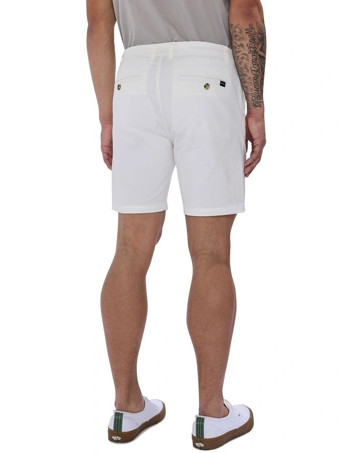 Brayden Chino Short in White image 3