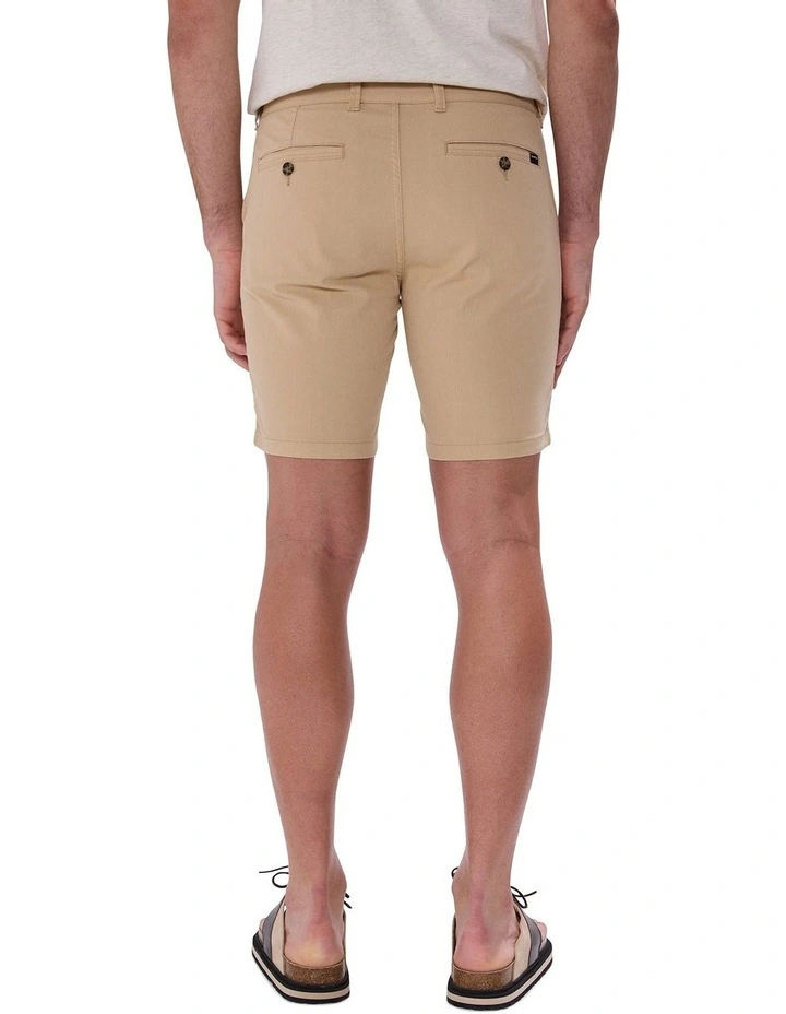 Brayden Textured Chino Short in Boulder image 4
