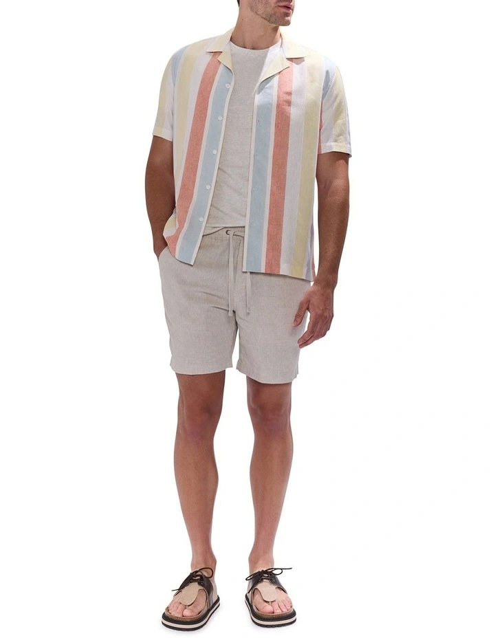 Poseidon Stripe Shirt in Blue Stripe image 2