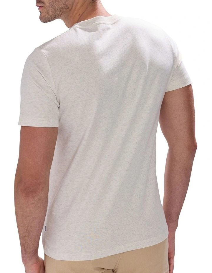 Love You The Coast Tee in Oatmeal Marle image 4