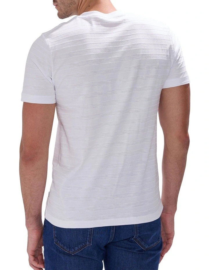 Logo Tee in White image 4