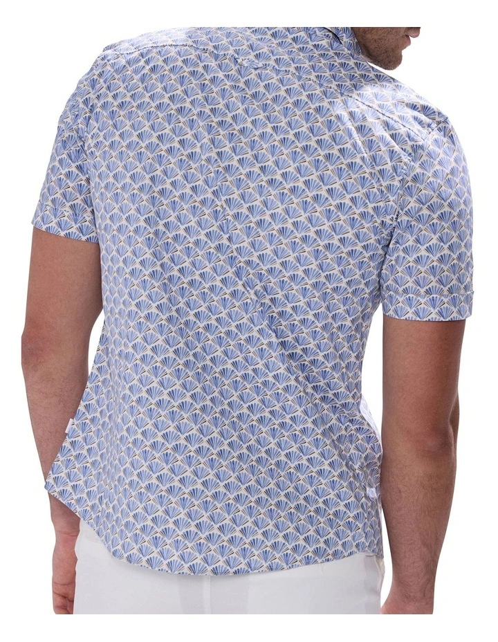 By The Sea Shirt in Blue Multi image 4