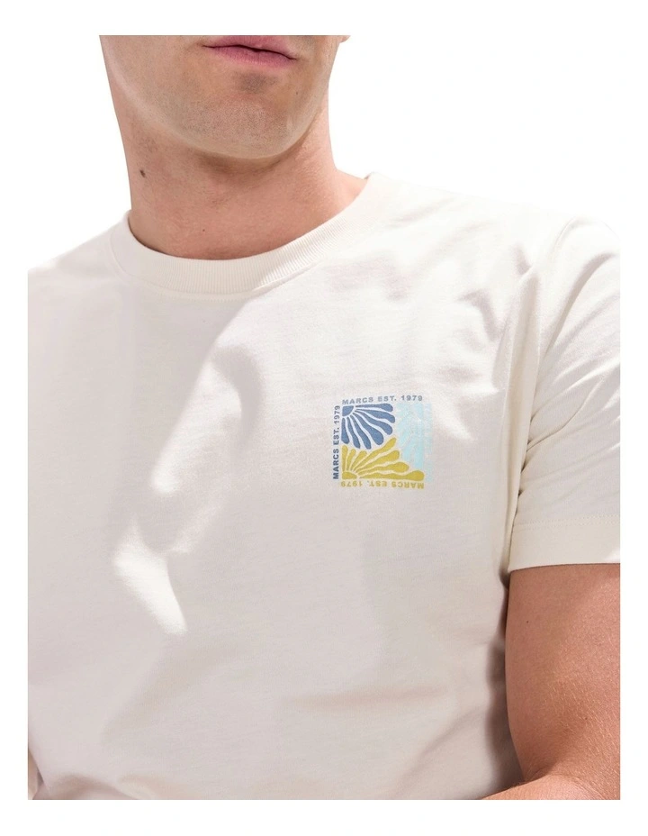 It's The Sea Sun Tee in Birch image 3