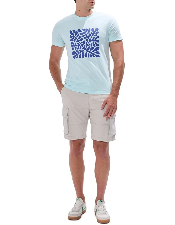 Can't Kelp Myself Tee in Light Cyan Blue image 2