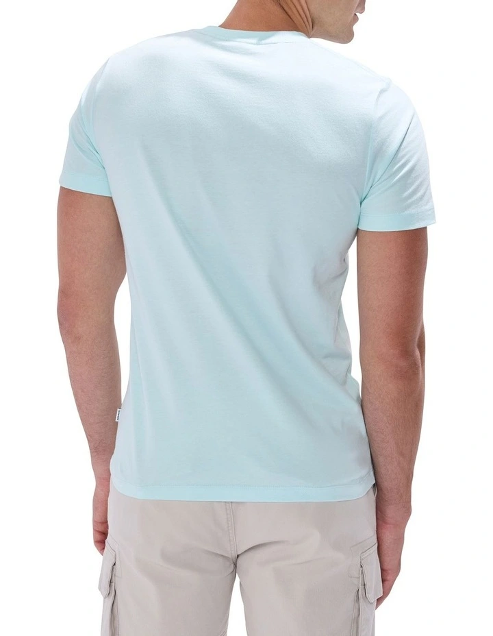 Can't Kelp Myself Tee in Light Cyan Blue image 4