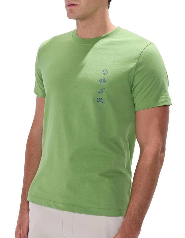 In The Sun Tee T-shirt in Green image 5