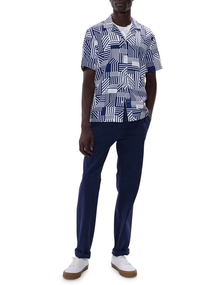 Dave Slim Fit Pant in Navy image 1