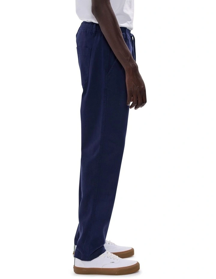 Dave Slim Fit Pant in Navy image 3
