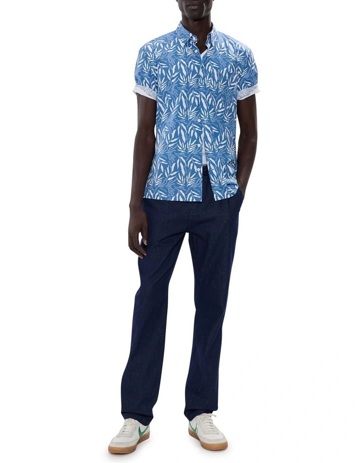 Zach Slim Fit Pant in Mid Wash image 1