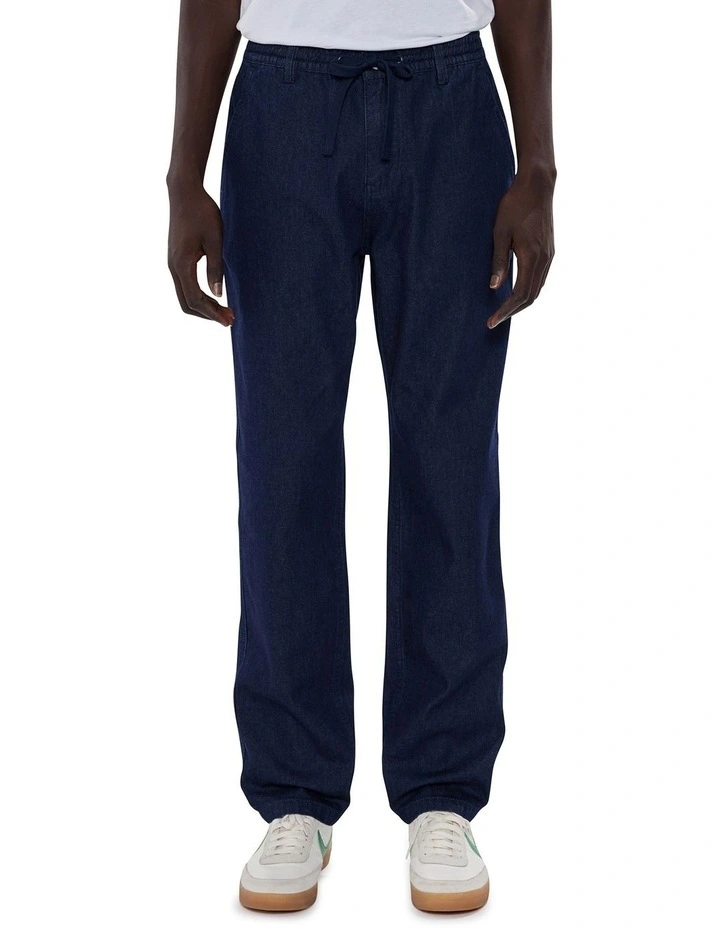 Zach Slim Fit Pant in Mid Wash image 2