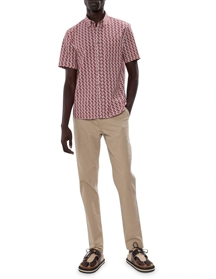 Last Call Shirt in Crimson Red image 2