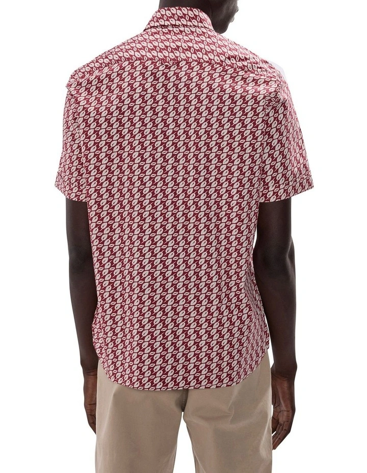 Last Call Shirt in Crimson Red image 4