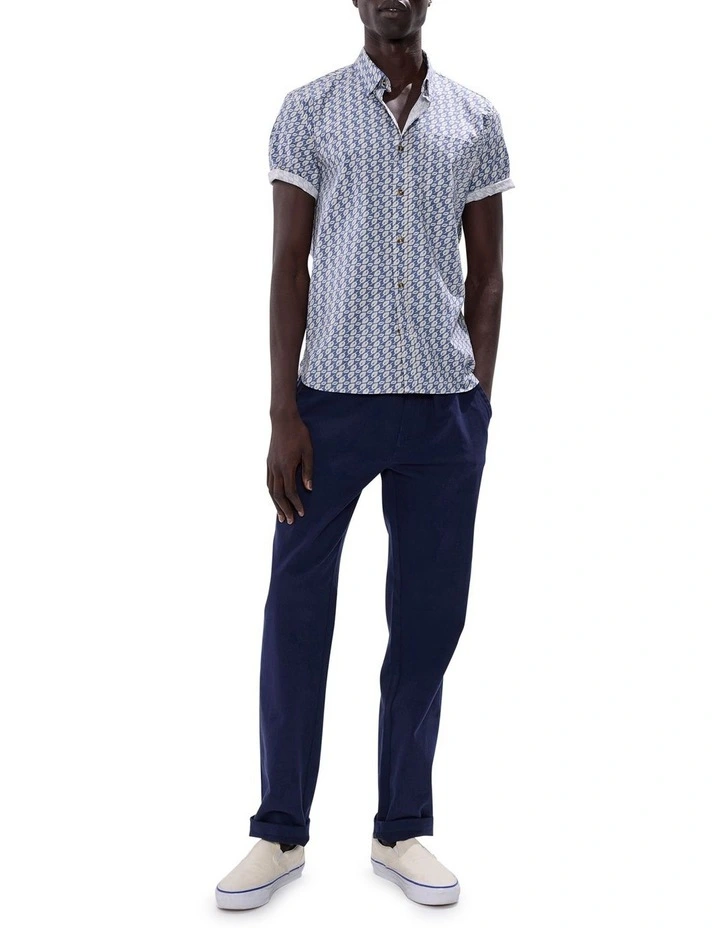 Last Call Shirt in Mid Blue image 2