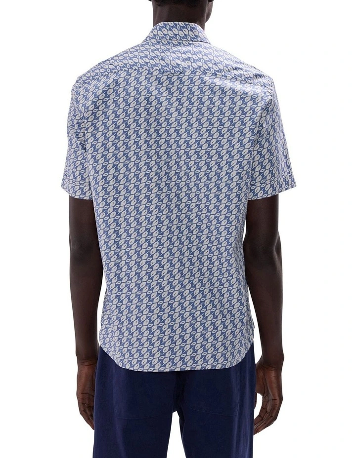 Last Call Shirt in Mid Blue image 4