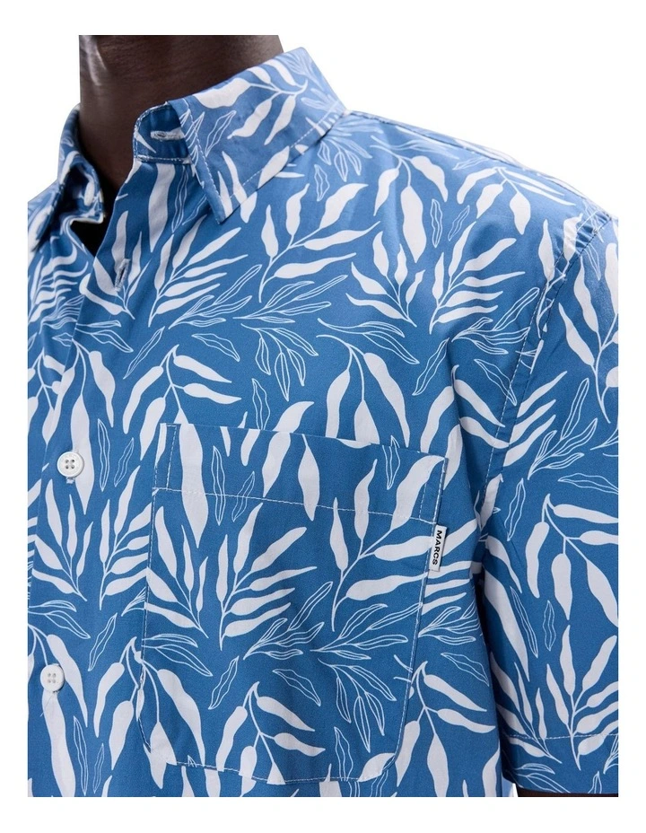 Wishful Thinking Shirt in Blue Multi image 3