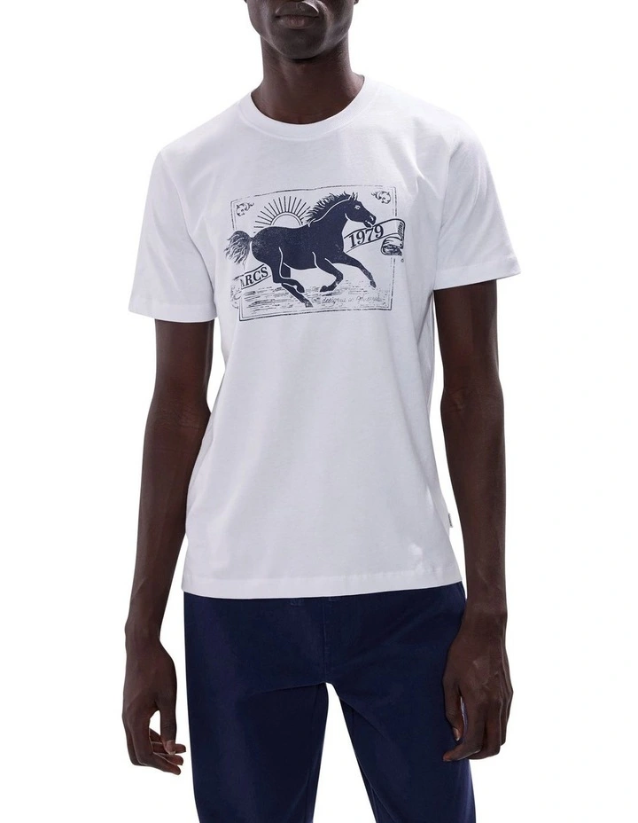 Mane Attraction Tee in White image 1