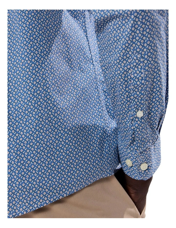 Heart Of A Daisy Shirt in Mid Blue image 4