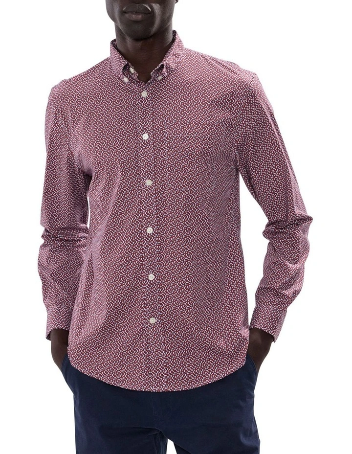 Heart Of A Daisy Shirt in Crimson Red image 1