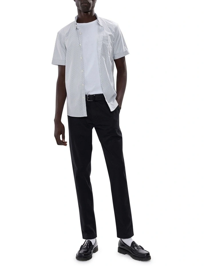 Horse Code Shirt in White Multi image 2