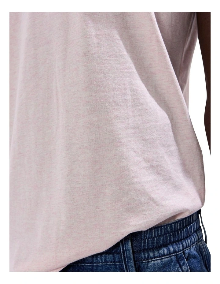 Marle Brando Crew Neck in Stucco Pink image 3