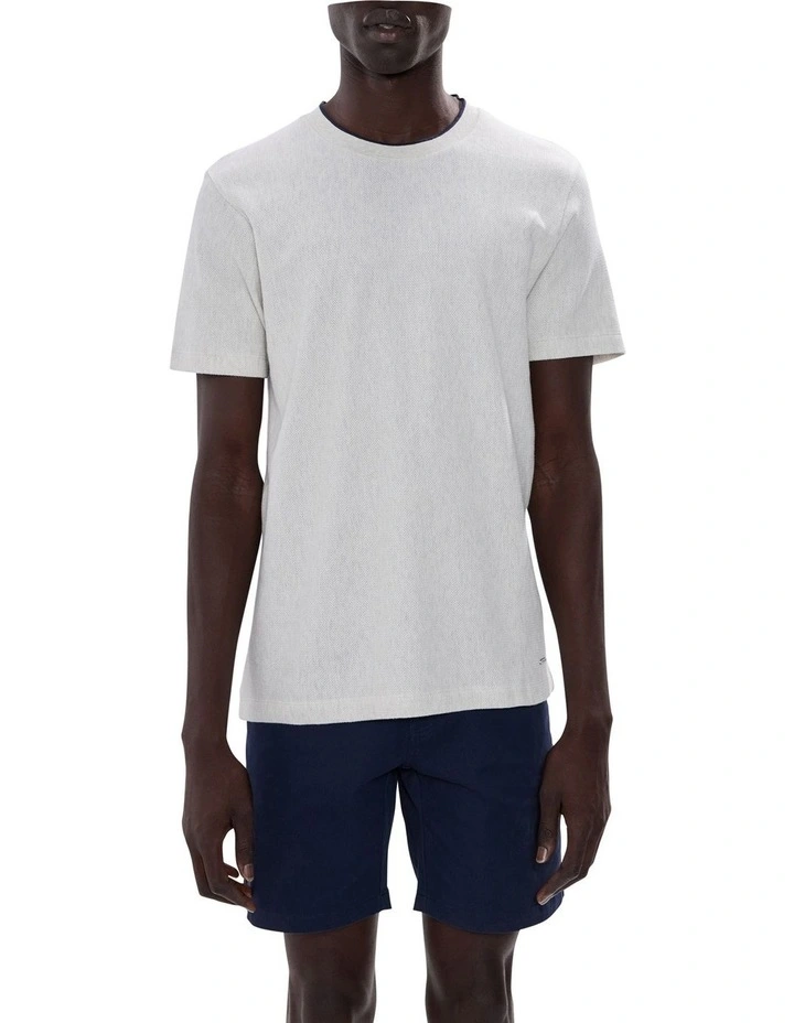 Mansfield Tee in Oatmeal image 1