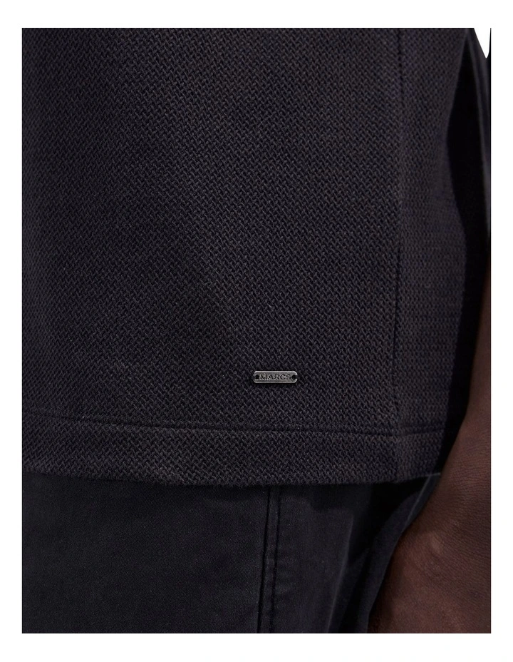 Mansfield Tee in Black image 3