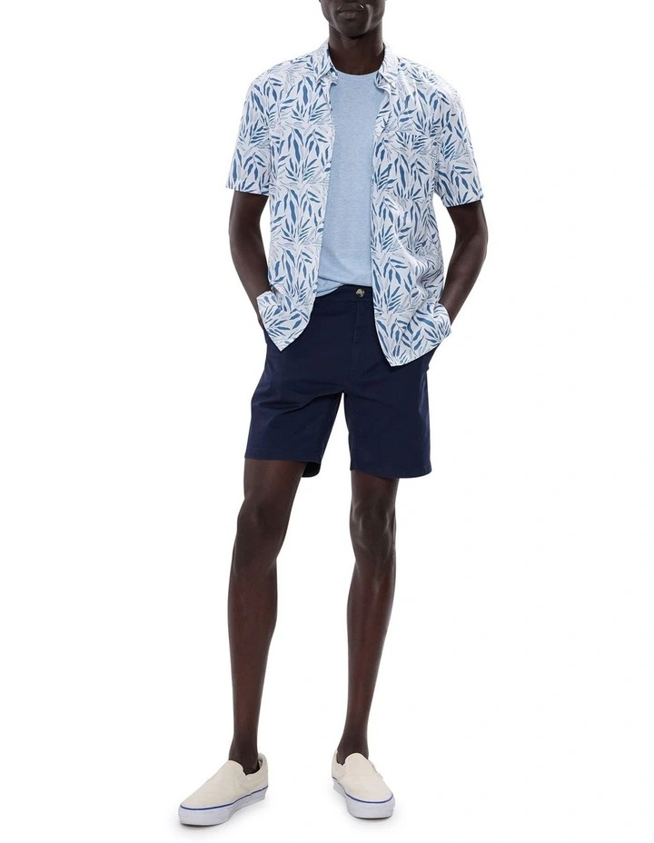 Brando Crew Neck in Light Blue Marle image 2