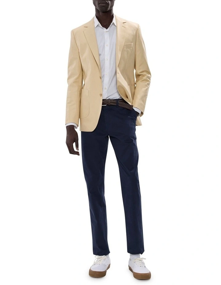 Evan Cotton Twill Blazer in Boulder image 2