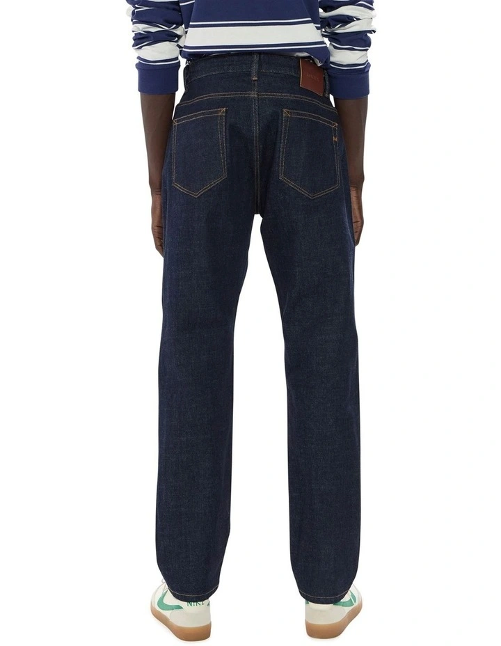 Hugo Relaxed Fit Jean in Indigo image 5