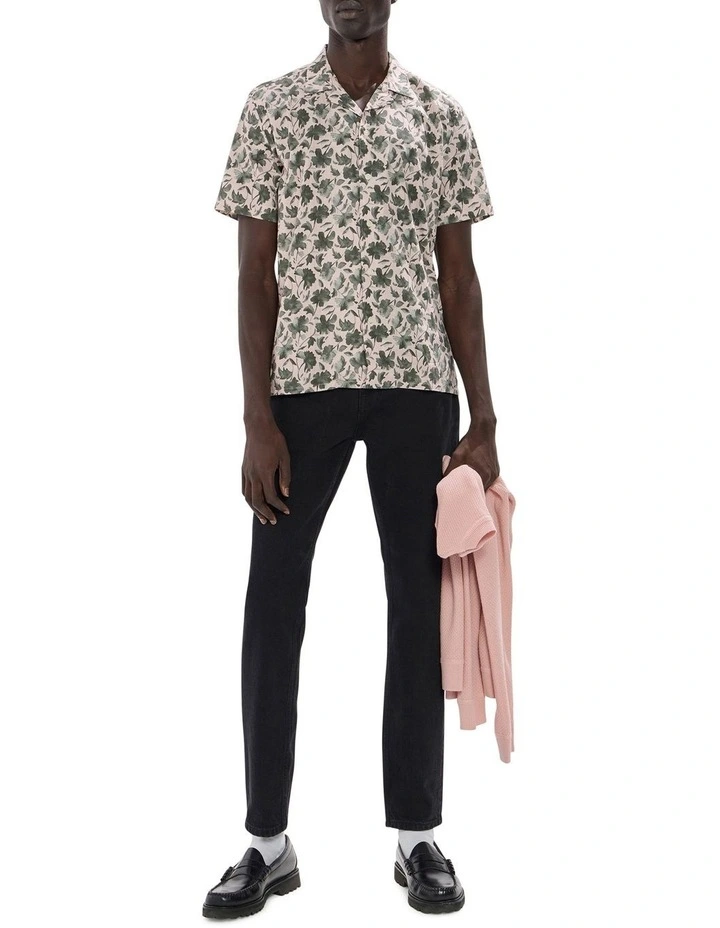 Don't Look Back Shirt in Pink Multi image 2