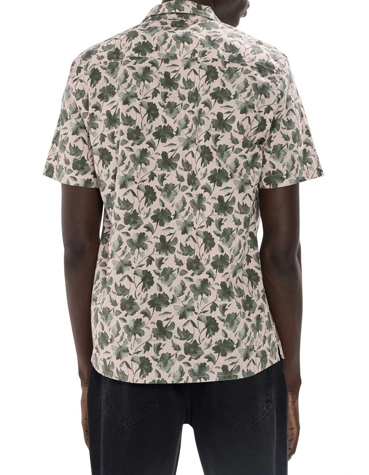 Don't Look Back Shirt in Pink Multi image 4