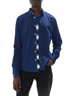 Jeffrey Denim Shirt in Indigo