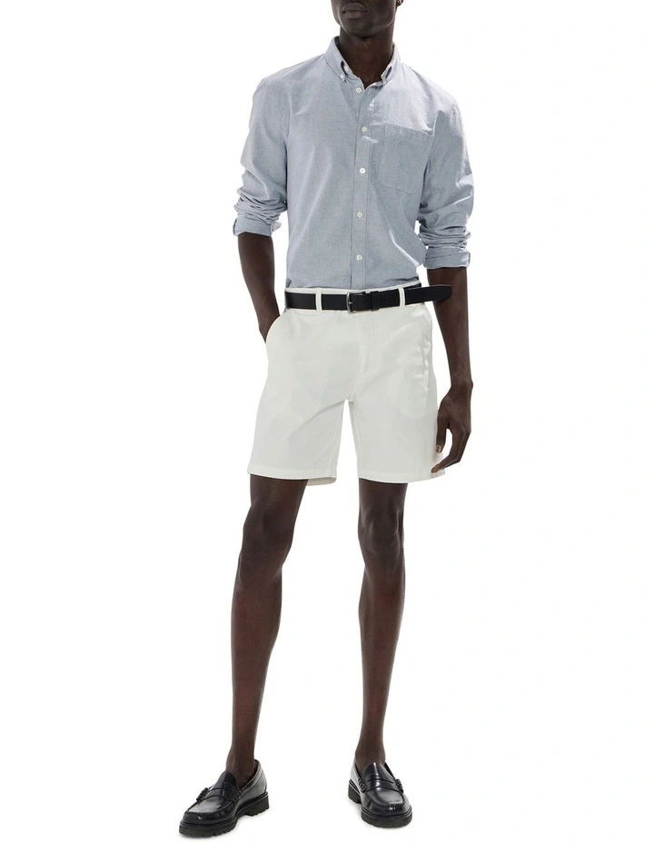 Julian Oxford Shirt in Navy image 2