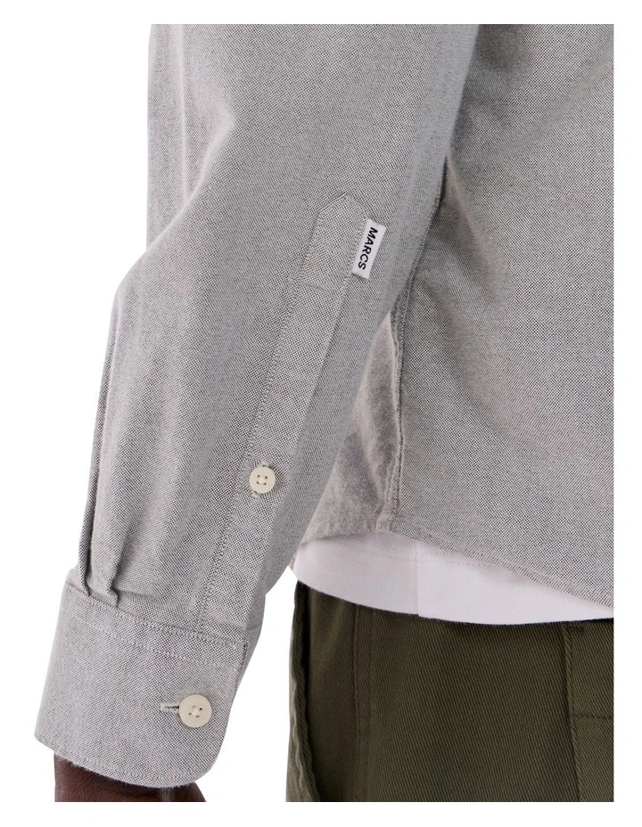 Julian Oxford Shirt in Agave Green image 3