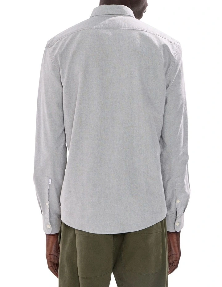 Julian Oxford Shirt in Agave Green image 4