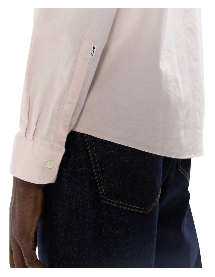 Julian Oxford Shirt in Stucco Pink image 3