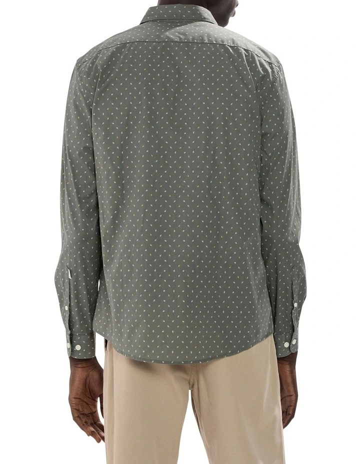 Leafin' On A Prayer Shirt in Agave Green image 4