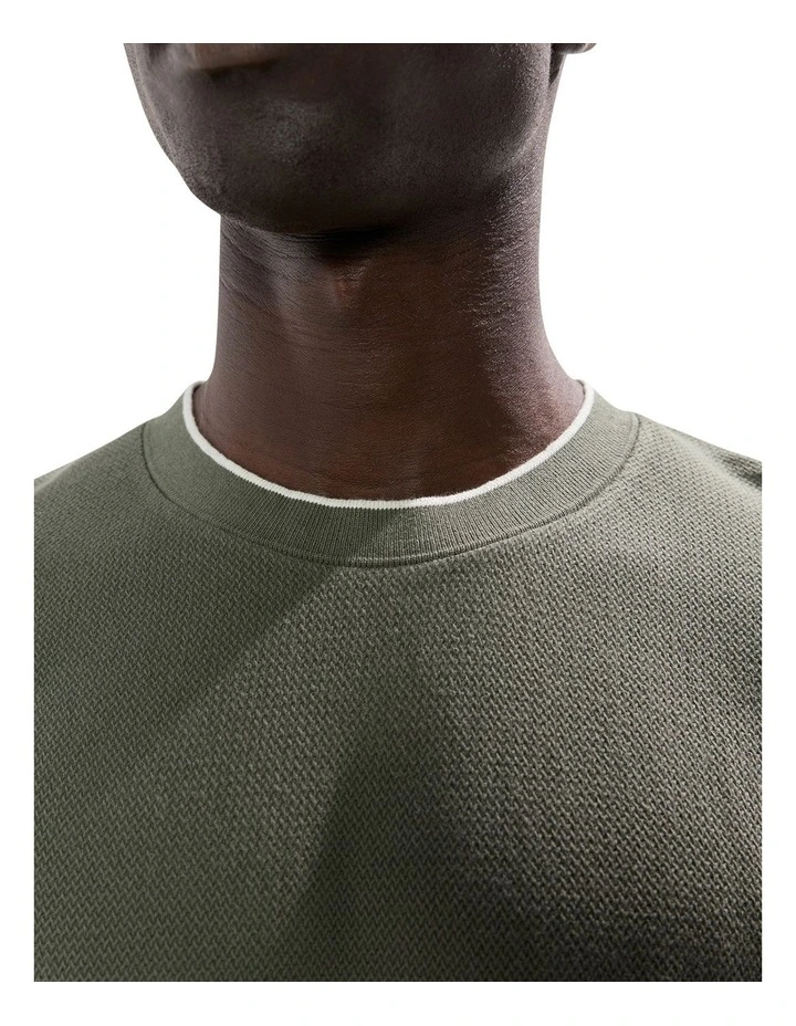 Mansfield Tee in Agave Green image 3