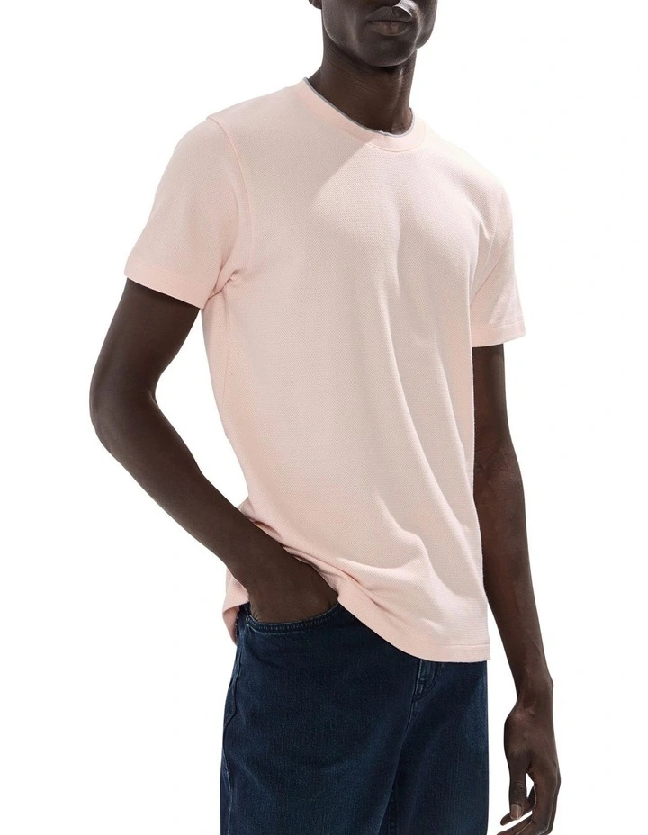 Mansfield Tee in Stucco Pink image 1
