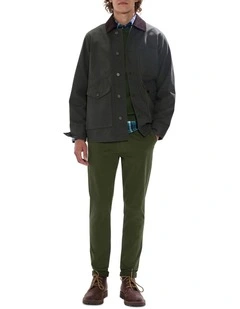 Brayden Slim Fit Chino Pant in Dark Forest