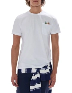 Thinking A-Bot You Tee in White