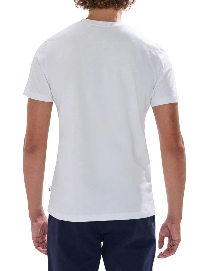 Thinking A-Bot You Tee in White image 4