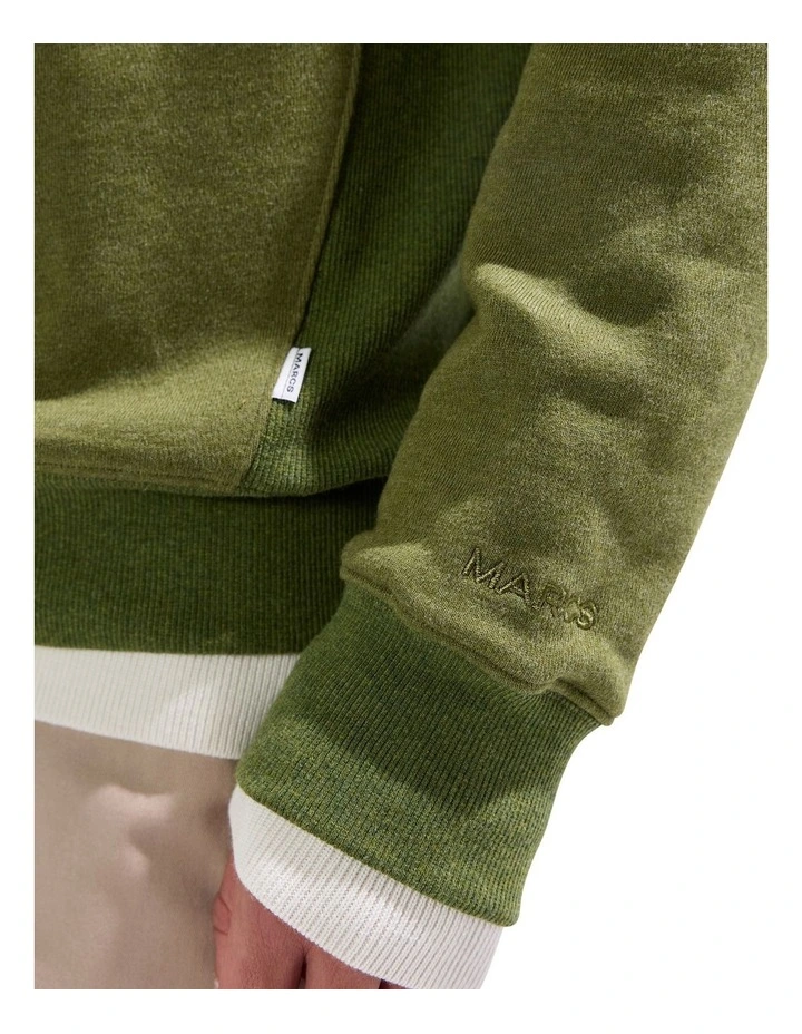 Marcs Cotton Sweat in Dark Moss image 3