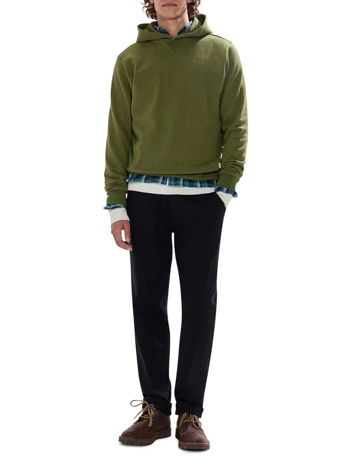 Rebel Heart Hoodie in Dark Moss image 2