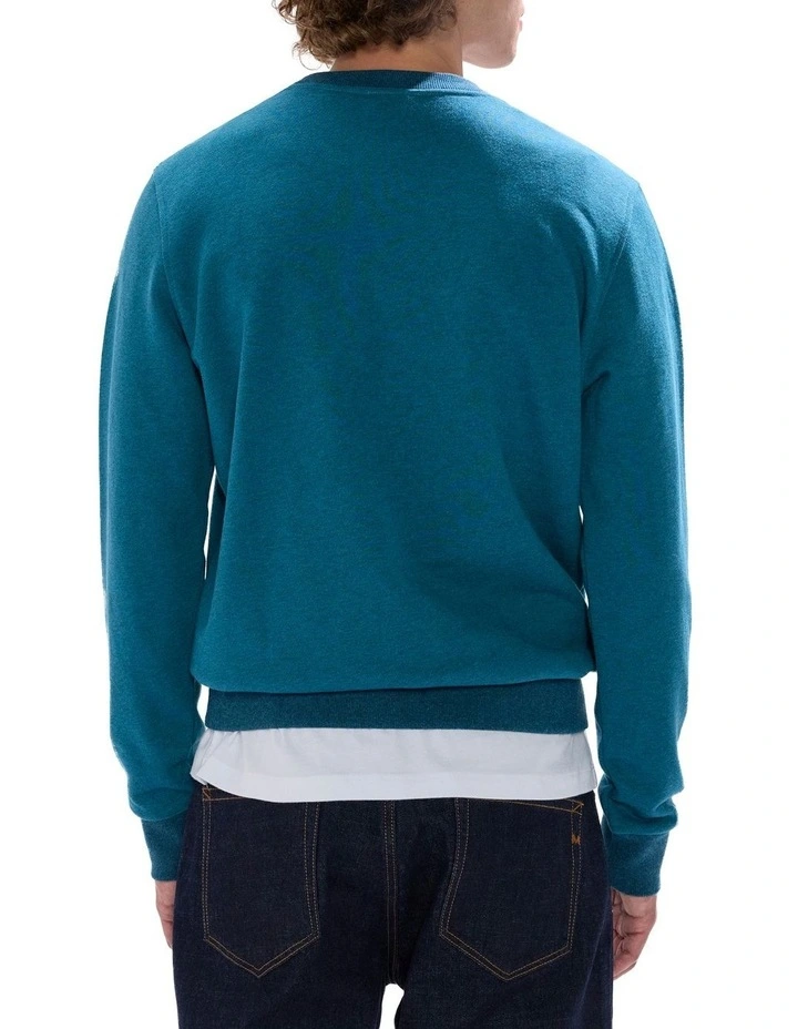 You Bot This Sweat Top in Dark Teal image 4