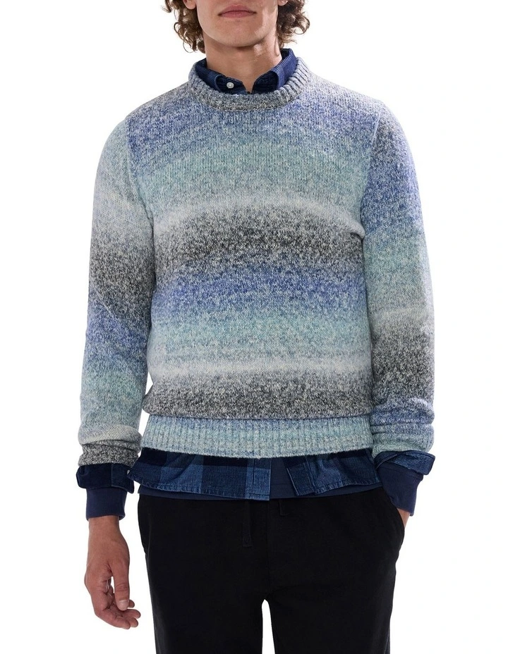 Lucifer Ombre Knit in Blue Multi image 1