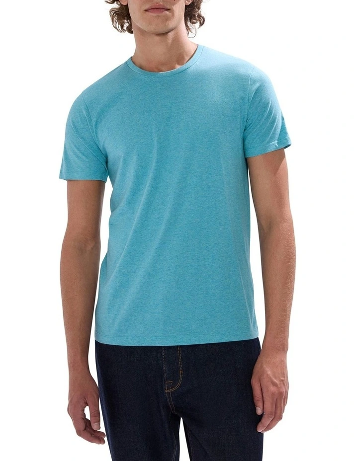 Marle Brando Crew Neck in Teal image 1